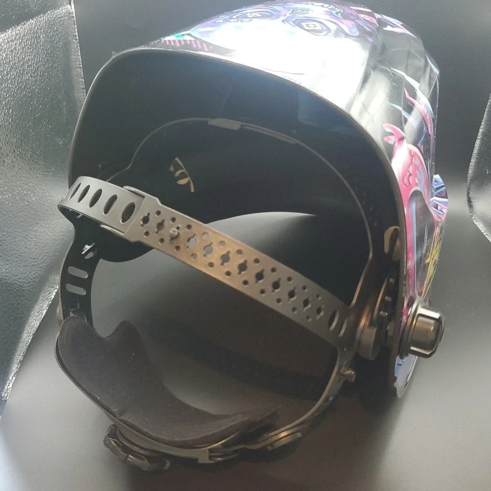 YESWELDER LY600 Auto-Darkening Welding Mask Cyberpunk 4/9-13 Shade W/ Grind Mode